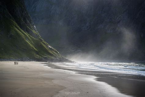 Kvalvika Beach Friday Photo Lofoten Islands Norway North