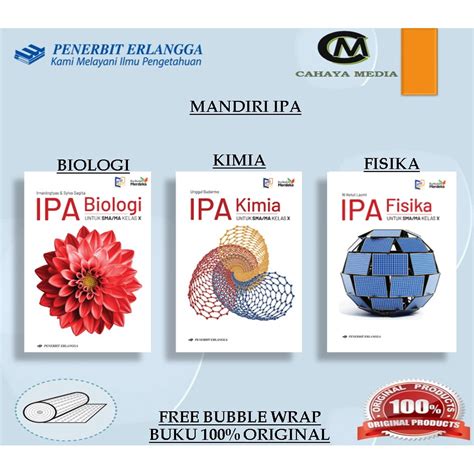 Jual Buku Kelas Ipa Kimia Ipa Fisika Ipa Biologi Kurikulum Merdeka