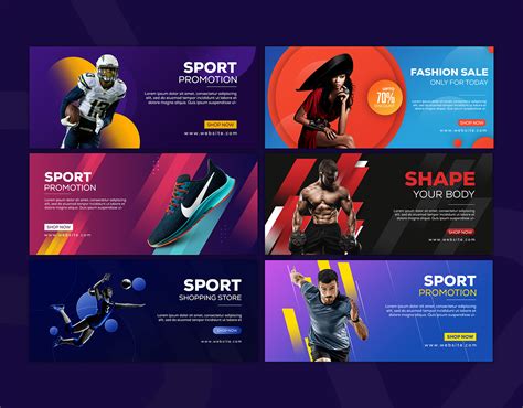 Shopify Banner Templates | Web Banner Templates | Behance