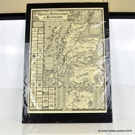 map of distilleries in scotland 2