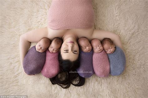 Mother Of Quintuplets Kim Tucci Shares Heart Warming Photos Of Her Five