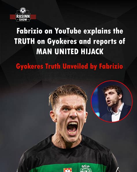 Ra - Gyokeres Truth Unveiled by Fabrizio #gyokeres #manchesterunited #