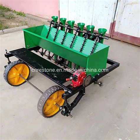 New Design Garlic Seeder Garlic Planting Sowing Machine Dry Garlic