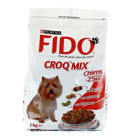 Livraison à domicile Fido CROQ MIX Bœuf Légumes petit chien 1kg