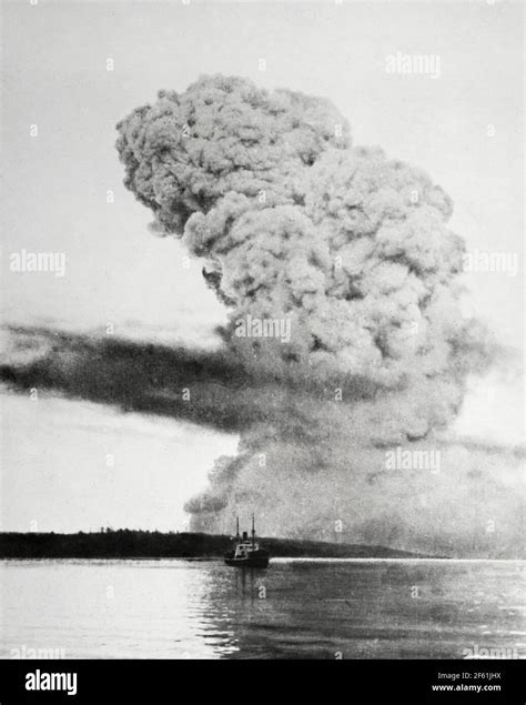 Halifax Explosion, 1917 Stock Photo - Alamy