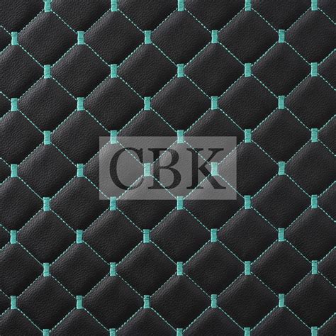 CBK 210 Courvin Costurado CBK Diamante Preto Linha Verde CBK