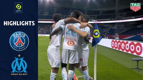 PARIS SAINT GERMAIN OLYMPIQUE DE MARSEILLE 0 1 Highlights