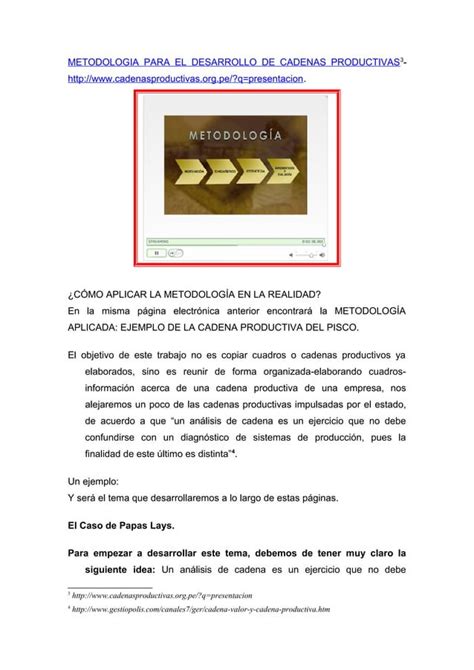 Cadena Productiva Papas Lays PDF