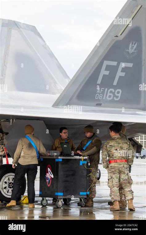 U S Airmen Assigned To The 94th Fighter Squadron Joint Base Langley