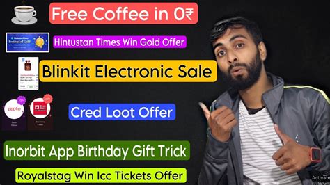 Flash App Free Coffee Loot Blinkit Sale Cred Boost Loot Offers