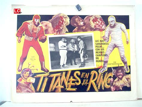 Titanes En El Ring Movie Poster Titanes En El Ring Movie Poster