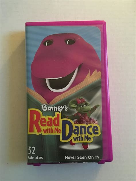 Barney Read With Me Dance With Me Usa Vhs Amazones Películas Y Tv