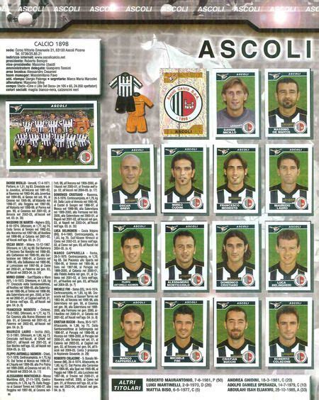 Album Figurine Calciatori 2004 05 Panini Scan Calciatori Album