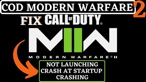 Cod Modern Warfare Campaign Not Launching Crashing Freezing Fix