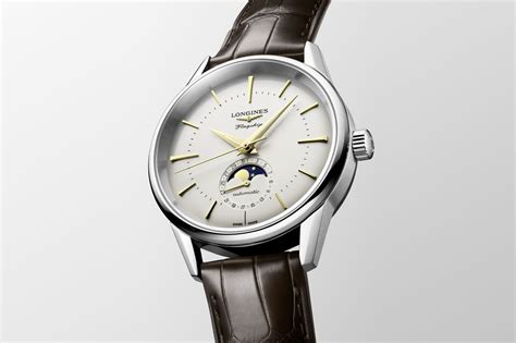 Introducing The Elegant Longines Flagship Heritage Moonphase 38 5mm