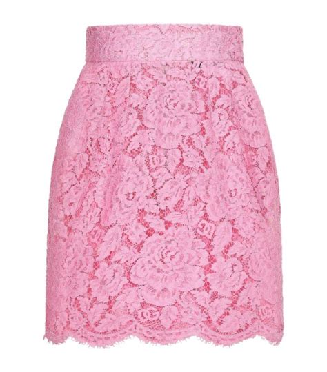 Womens Dolce Gabbana Multi Floral Lace Mini Skirt Harrods Us