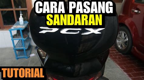 Pemasangan Sandaran Pcx Accessories By Af Motoshop Youtube