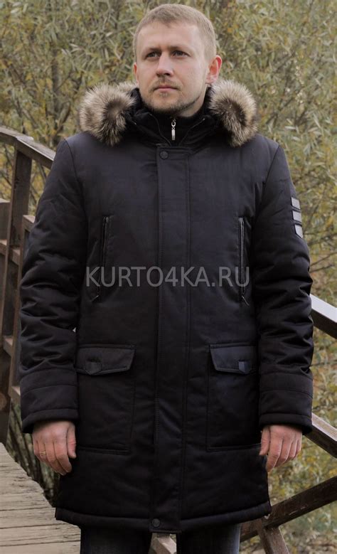 Мужская Аляска с капюшоном-купить с доставкой по России-kurto4ka