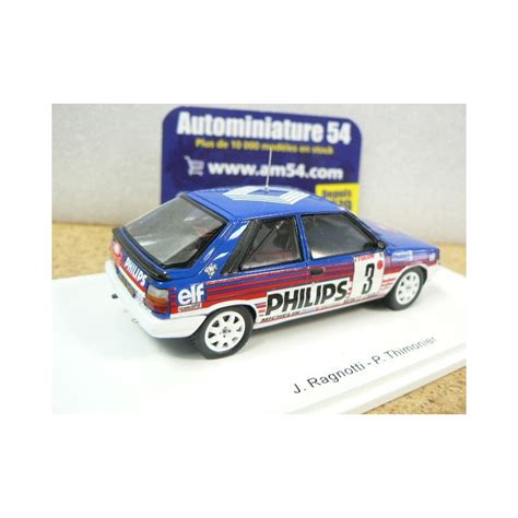 Renault Turbo N Ragnotti Thimonier Monte Carlo S Spark