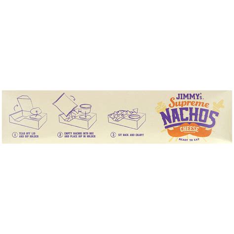 Jimmy S Supreme Nachos To Go Cheese With Sour Cream Dip G Online