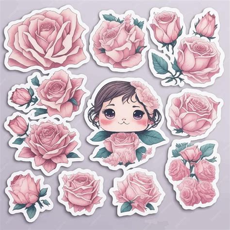 Premium Vector | Animated roses pattern