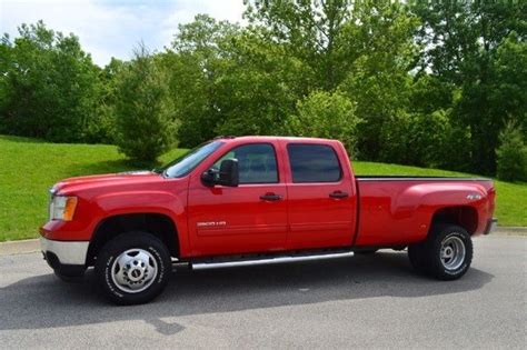 2012 Gmc Sierra 3500hd Sle 66l Duramax Diesel 4x4