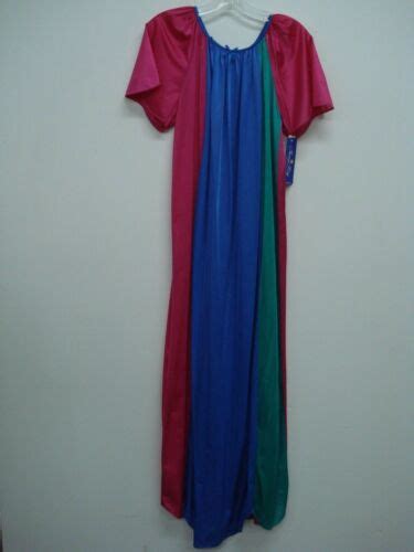 Usa Made Nancy King Lingerie Soft Luster Nylon Tri Color Gown Size Medium L Ebay