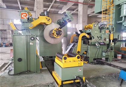 Mm Thickness Coil Feed Line Sunrui Decoiler Straightener Feeder