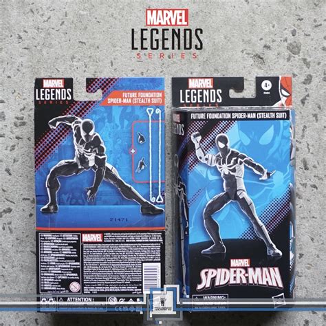 Jual Marvel Legends Series Spider Man Future Spider Man Stealth Suit Action Figure Shopee