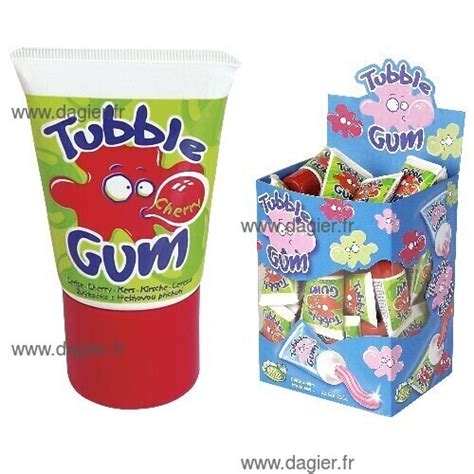 LUTTI Tubble Gum Cherry X36 Bonbons Lutti Grossiste Bonbon