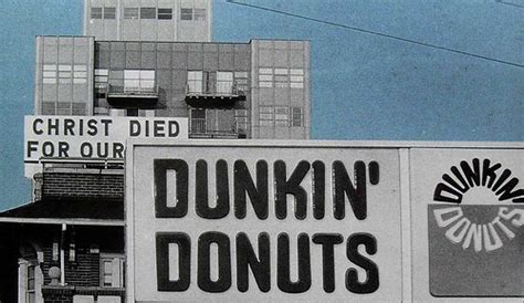 1970s Dunkin Donuts Vintage Photo Humorous Postcard Flickr