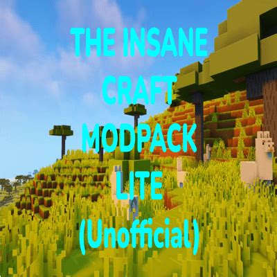 Install Insane Craft Lightweight [Unofficial] Minecraft Mods & Modpacks - CurseForge