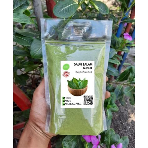 Jual Bubuk Serbuk Daun Salam Isi 100 Gram Shopee Indonesia