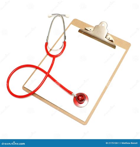 Prancheta médica imagem de stock Imagem de prancheta 21751261