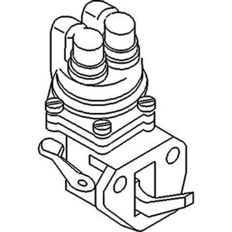 Fuel Lift Transfer Pump Fits Massey Ferguson To35 35 1884857m91