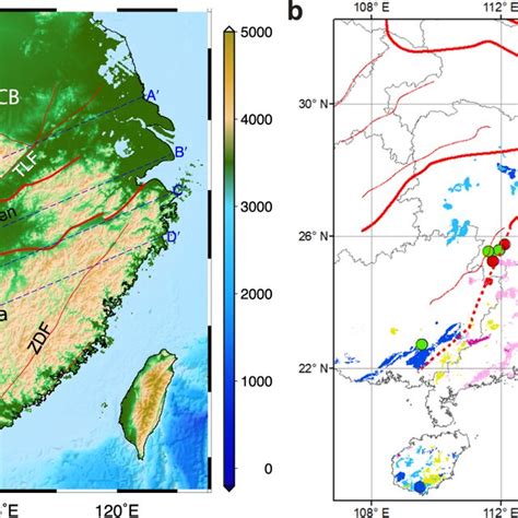 Tectonic Framework And Mesozoic Magmatic Distribution Of The South