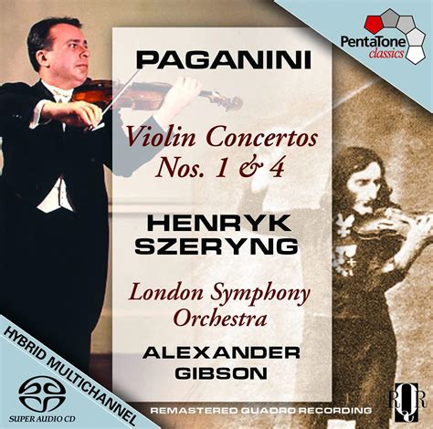 Paganini Violin Concertos 1 4 Amazon Sg