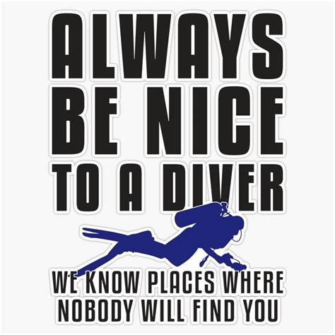 Amazon Diving Scuba Diving Diver Dive Funny Sea Gift Bumper