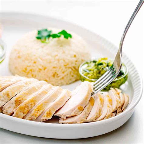 Hainanese Chicken Recipe With Ginger Sauce A Flavorful Delight