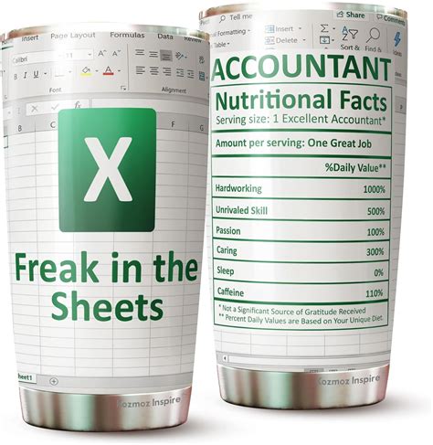 Accountant Cup Accountant Funny Mug Accounting Gift Cpa Gifts Excel