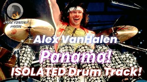 Alex Vanhalen Panama Isolated Drum Track Youtube