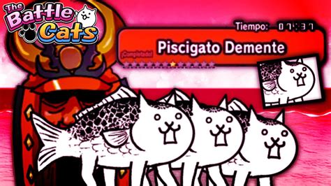 The Battle Cats Desbloqueo Al Piscigato Demente Crazed Fish Cat