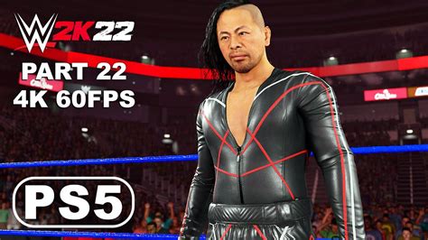 WWE 2K22 MyRise PS5 Gameplay Walkthrough Part 22 WWE 2K22 Gameplay