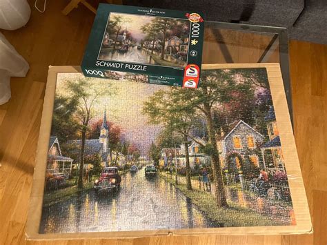 Puzzle Morgens In Der Kleinen Stadt Kaufen Auf Ricardo