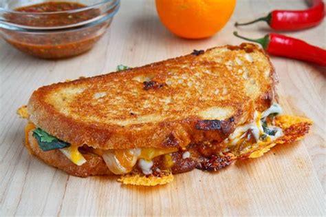 Sweet Chili Chicken Grilled Cheese Sandwich Recipe On Closet Cooking