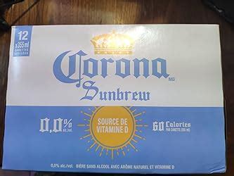 Corona Sunbrew Non Alcoholic Beer Source Of Vitamin D Ml Cans