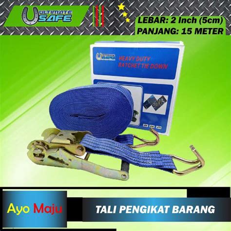 Jual Lumos Rachet Tie Down Cargo Lashing Tali Pengikat Barang 2 Inch X