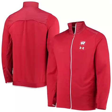 Under Armour Wisconsin Badgers 2021 Sideline Command Full Zip Jacket