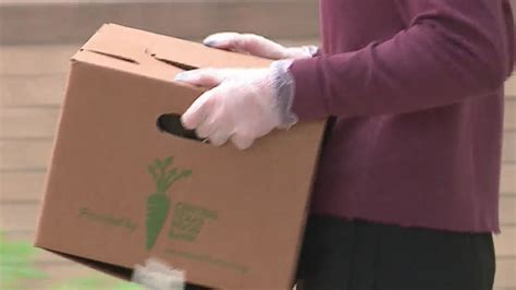 Food Pantry Drive Thru Central Texas Food Bank Distributes Food To