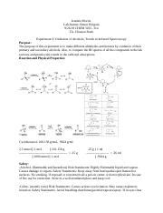 Ochem Lab Prelab Docx Jeremie Morris Lab Partner Simon Holguin